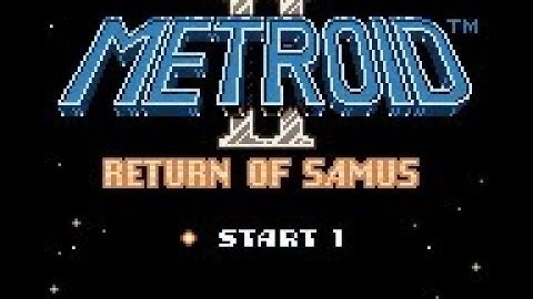 Metroid II Full Playthrough in Color (EJRTQ Colorization)