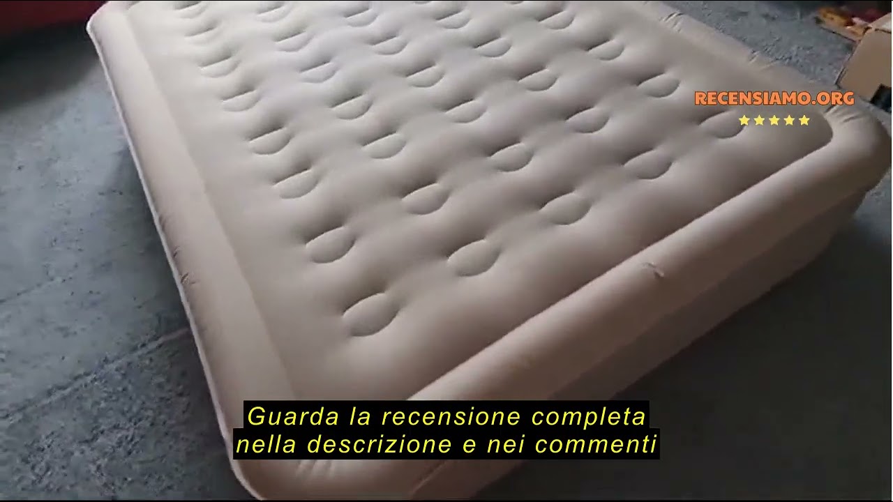 Materasso Gonfiabile Singolo Con Pompa - Comodo Per Campeggio E Ospiti - Foto 7