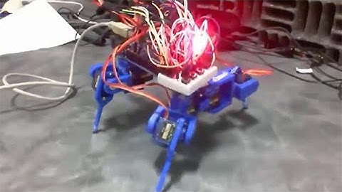 Creating an Arduino Based Robotic Spider Using Simulink and Stateflow