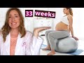 33 week pregnant in months  braxton hicks contractions or labor what to expect