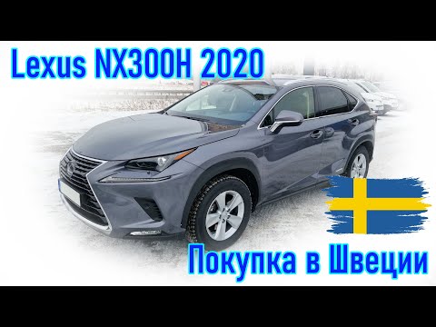 Покупка и пригон автомобиля из Европы (Швеции). Lexus NX300H 2020 г.в.