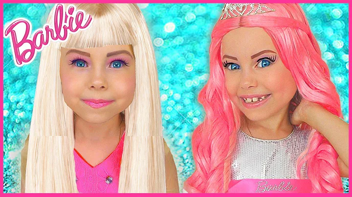 Alice Pretend Play how Barbie Doll | Funny video C...
