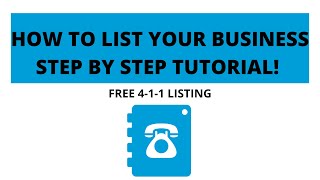 How To List Your Business To Get Approved For Funding Step By Step Tutorial