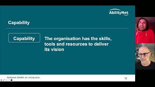 AbilityNet Digital Accessibility Maturity Model - an introduction