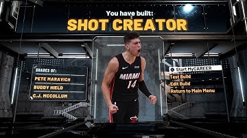 NBA 2K21 TYLER HERRO BUILD IS A SNIPER - SHOOT FROM EVERYWHERE & SPEEDBOOST - BABY GOAT BUILD!