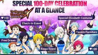 PART 2 OF THE GLOBAL 100 DAY CELEBRATION LOOKS GREAT!! | Seven Deadly Sins: Grand Cross