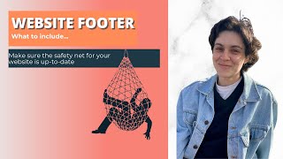 Review and update website footer - the right way