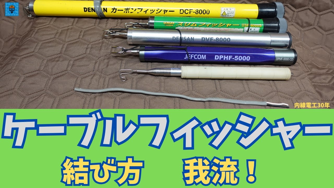 電気工事に…ケーブルフィッシャー CotanCraft （カネシア工業）コンパクトフィッシャー2000 電工 電気