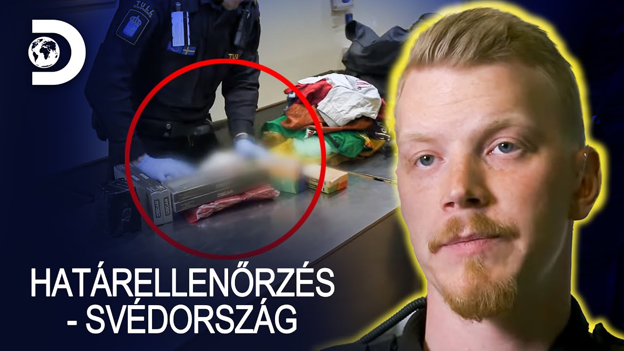 Egy táska tele tablettákkal! | Határellenőrzés-Svédország