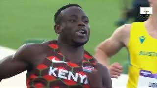 All of Ferdinand Omanyala's 100m Races