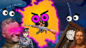 The Holy Russian Empire of Taboritsky TNO HOI4 be like...