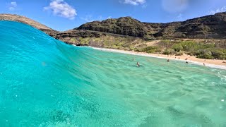 Pov Bodyboarding Makapuu Raw Shorebreak Action