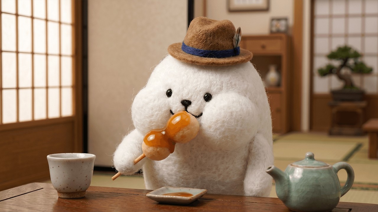 焼きみたらし団子！甘くてとろ〜り、日本の伝統スイーツ！ - YouTube
