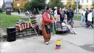 Индейцы в Смоленске 2016(Фрагменты концерта в День Города в Смоленске, 2016 г., 2016-09-26T21:09:12.000Z)