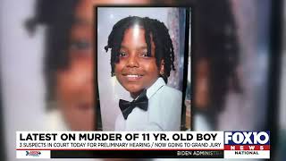 Grand jury to hear case of 3 suspects accused in shooting of 11-year-old boy