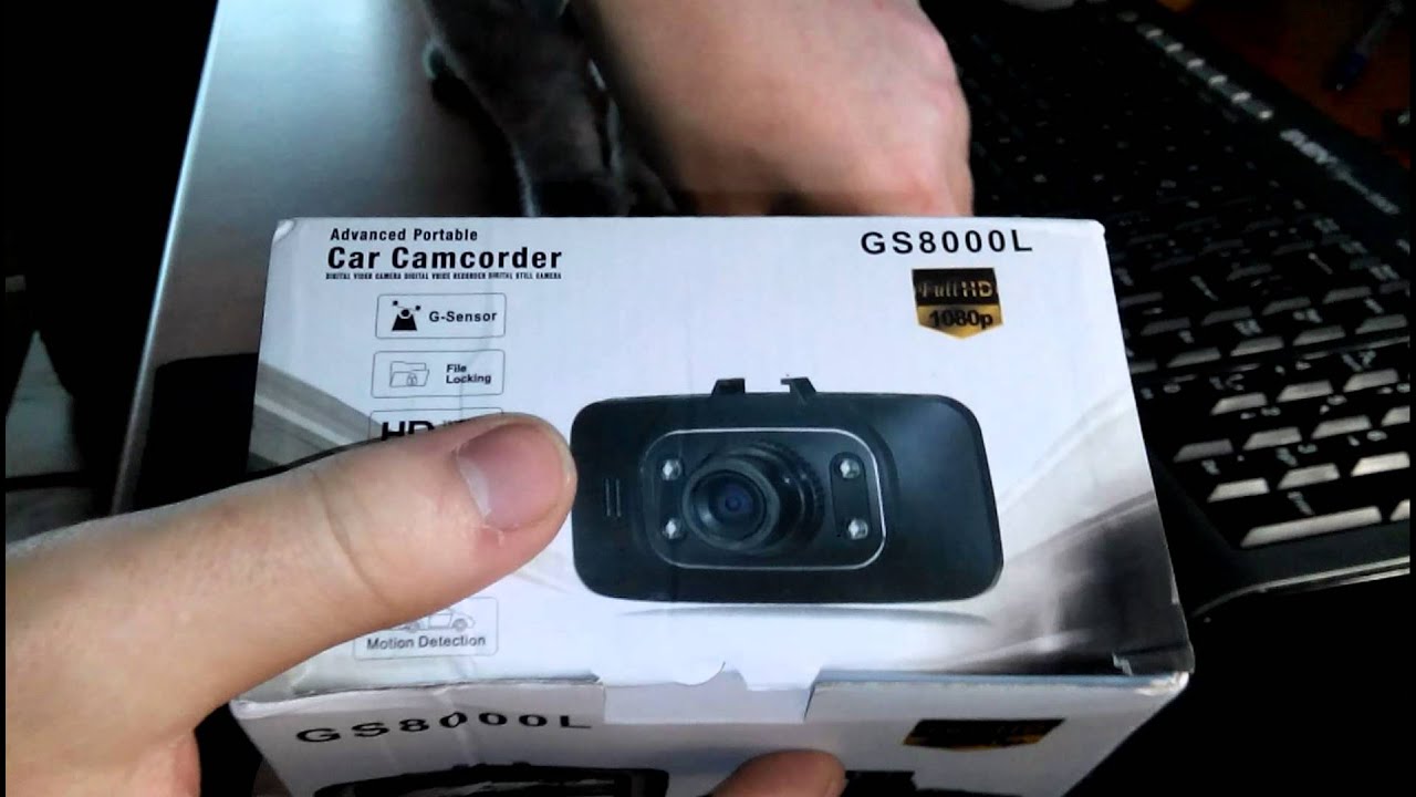 Распаковка видеорегистратора GS8000L - YouTube