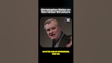 Christopher Nolan on Non-Linear Structure