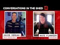 David Talks To Kate Flannery from The Office | Conversations In The Shed #2