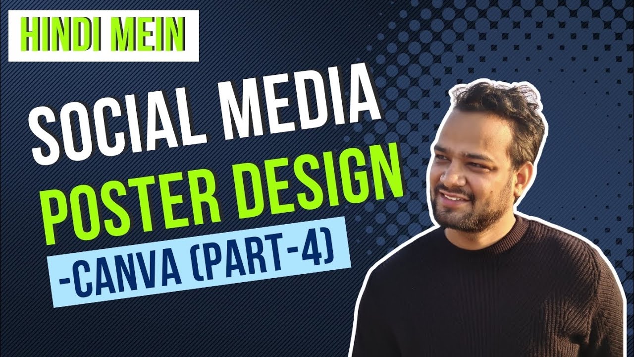 How to Design Social Media Quote Posters in Canva | Hindi Tutorial ...