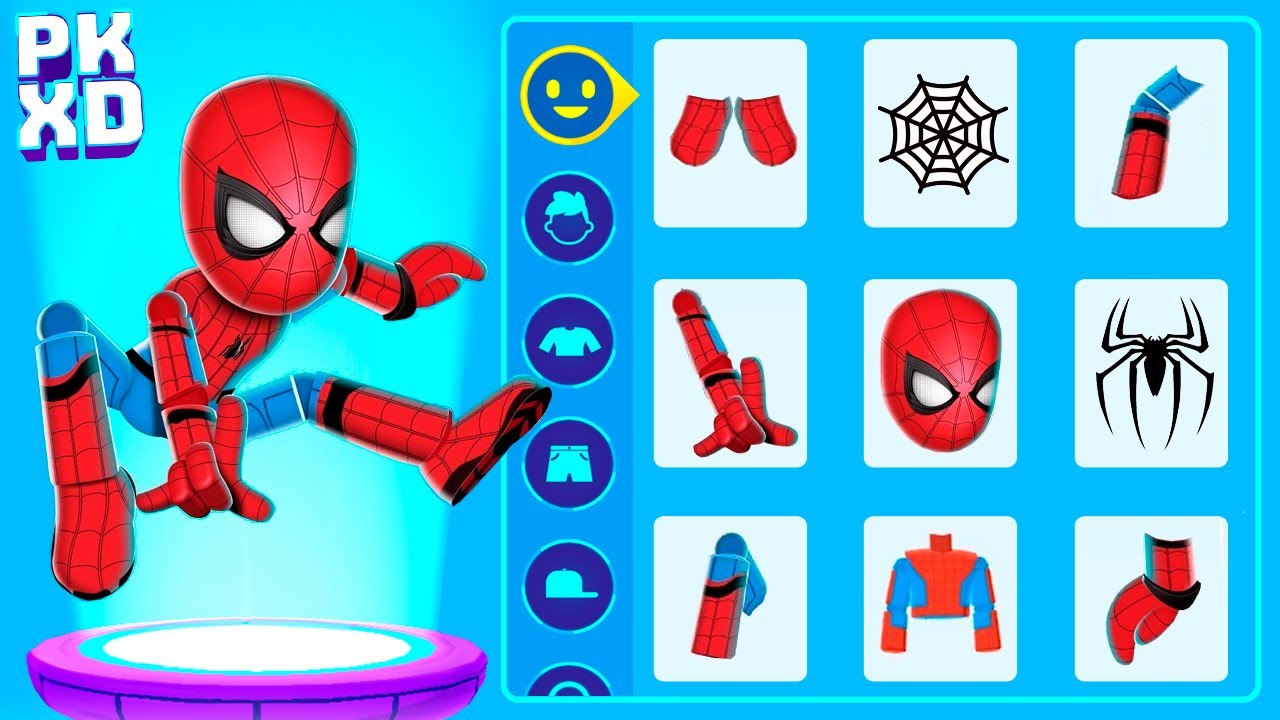 COMO VIRAR O HOMEM ARANHA no PK XD