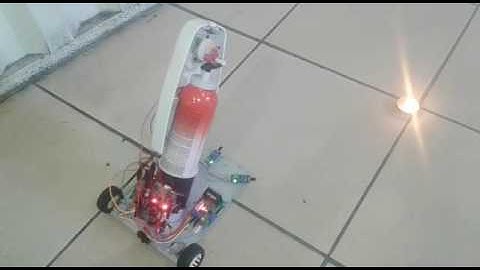 Yangın söndüren robot 1 66elektronik - icat merkezi