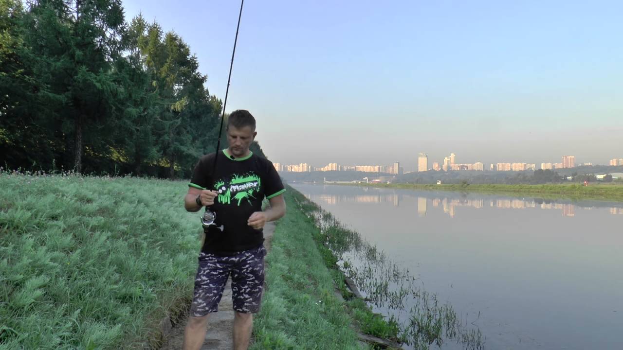 Правильный промер глубины и выбор дистанции в фидерной ловле часть 4 гребной канал стояк