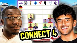 We played FOOTBALL CONNECT 4 against RIADH (and got battered?!) 🔥 @justriadhTV