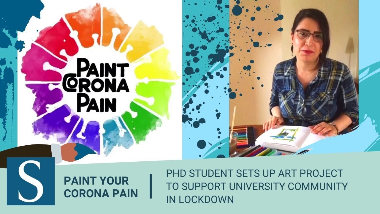 Paint Your Corona Pain | Art Project set up to help community in lockdown
