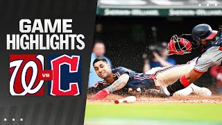 Nationals vs. Guardians Game Highlights (5/31/24) | MLB Highlights