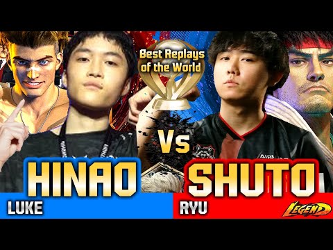 🔥SF6 Ryu (Shuto vs Hinao)🔥Luke ▰ Street Fighter 6 Gameplay High Level