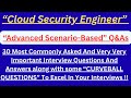 "Cloud Security Engineer, Advanced Scenario-Based Interview Q&amp;As", Most Asked Interview Q&amp;As !!