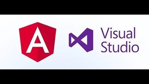 How to create angular project in visual studio IDE.