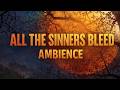 All the Sinners Bleed Ambience | Slow Burn Acoustic Guitar [Crime Reading Music]