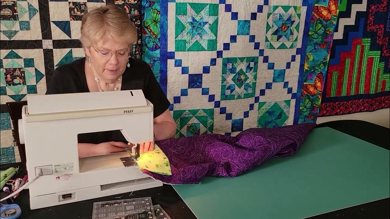 Putting a Hanging Sleeve on a Quilt YouTube