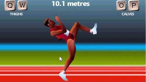 Running in QWOP like a BEAST!