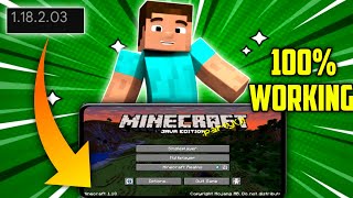 HOW TO DOWNLOAD MINECRAFT 1.18.2 IN ANDROID 2022 || Fix All Bugs And Glitches || LOW & DEVICE || #AK screenshot 1