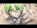 【ハイキューの日】一枚の紙にいっぱい描いてみた【落書き】