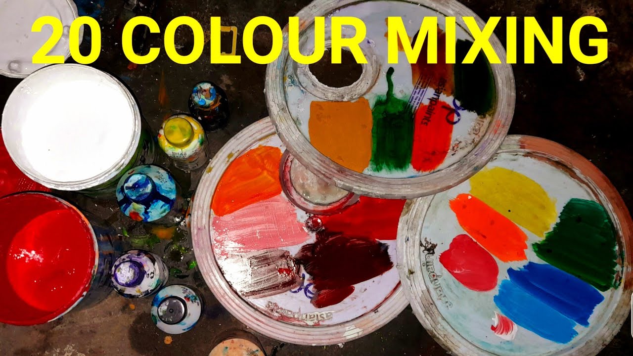 Mixing Paints 