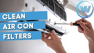How to Clean Your Air Conditioning Filters on a Wall Mounted Split System