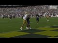 Notre dame wr braden lenzy crazy td catch vs navy  2022 college football