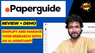 Paperguide Review + Demo – Simplify and manage your research with an AI assistant!