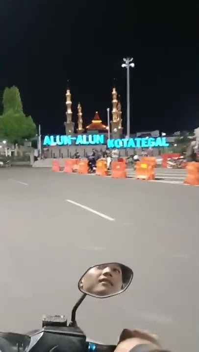 suasana malam kota Tegal