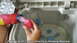 How To Use Comfort In Washing Machine | Semi Automatic Washing Machine Me Comfort Kaise Use Kare screenshot 4