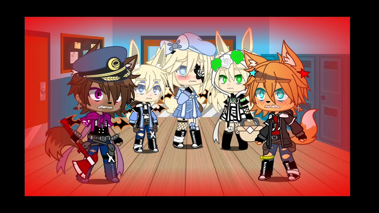 Richard Rabbit Gacha ️Fight for love ️ * Ft: Foxy . Doggy . Bunny . Bess . Richard * Gacha ...