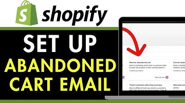 How to Set Up Abandoned Cart Email Shopify 2025 (QUICK & EASY)
