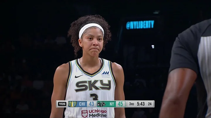 Candace Parker Hit In The Face As Dolson Makes Sho...