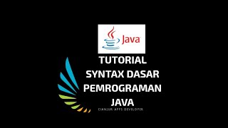 Tutorial Netbeans || Syntax dasar pemrograman java