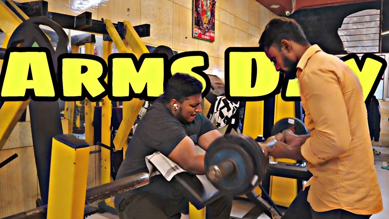 Intense Arms Day ( Biceps and Triceps ) Aditya Alankar Fitness