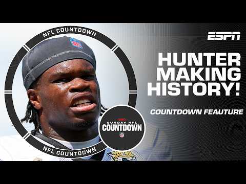Making HISTORY 👏 Travis Hunter speaks on playing BOTH sides of the ball | NFL Countdown