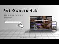 Pet Owners Hub - Complete Platform Demo | All-in-One Pet Care Solution